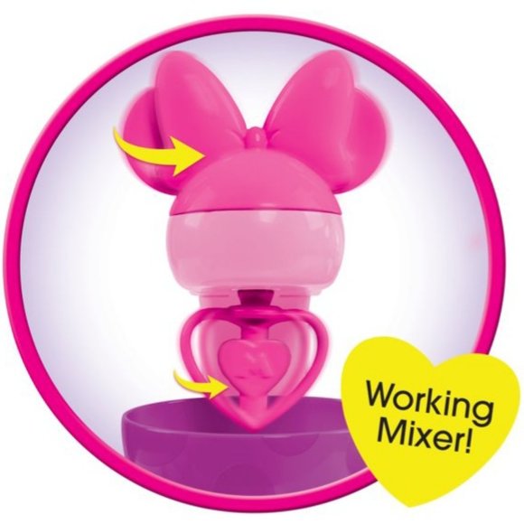 'DISNEY'S 'BOWTASTIC PASTRY PLAYSET' MUSIC & LIGHTS MINNIE'S BAKING 15-PIECE SET - Picture 11 of 14